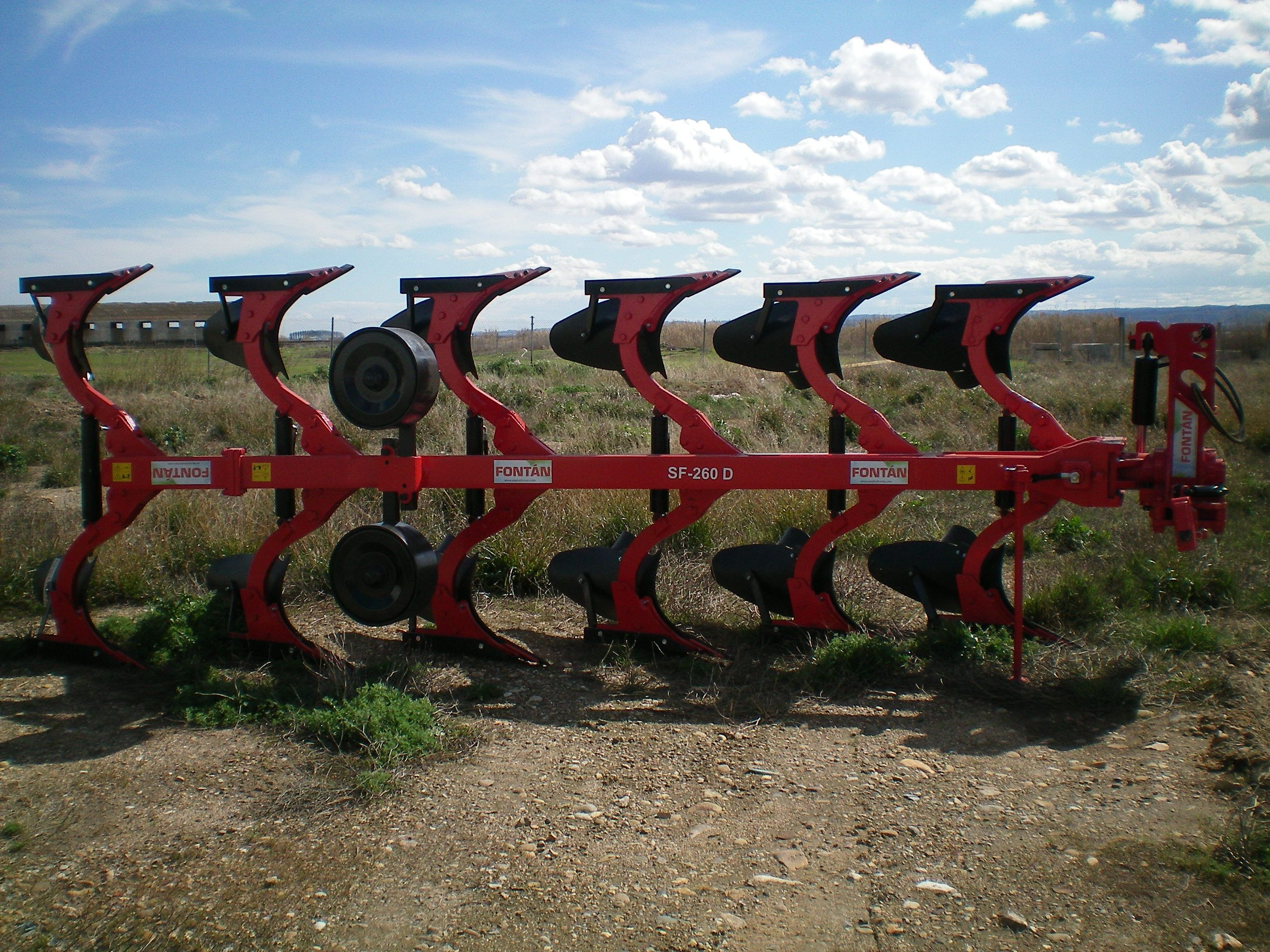 Estándar - Charrue agricole Arados Fontan - Distance entre corps 75/80/85 cm - Système Non-Stop hydropneumatique_3