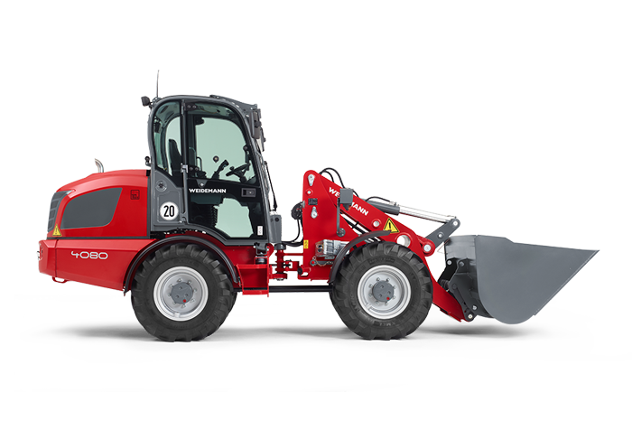 Mini-chargeuse 5.9t - Weidemann série 4080 - chargeuse sur pneus puissante et écologique_3