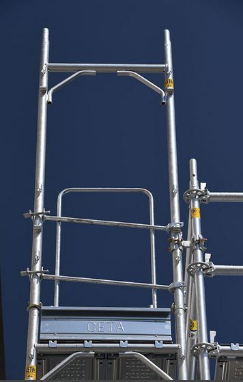 Rp 70 / Rp 105 - Système avec cadres à douilles Prépont - Échafaudage Ceta en acier galvanisé - Largeurs 70 cm et 105 cm_3