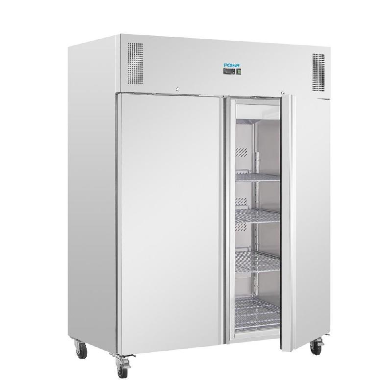 Armoire réfrigérée négative inox - 2 portes - Série U - 1300 L - Polar - UA053_3