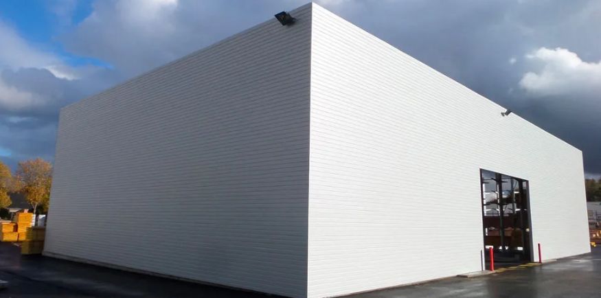 Bâtiment de stockage à structure autoportante pour vos besoins d'entreposage et de  rayonnage_4