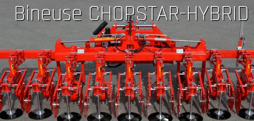 Chopstar-Hybrid - Bineuses à disque Einboeck - Inter-rangs jusqu'à 50 cm pour cultures sous mulch_3