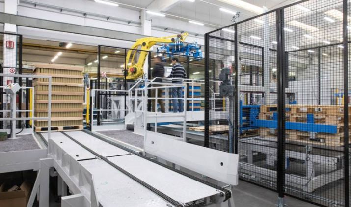 Rad EC/FC Sagittarius - Dépalettiseurs pour bouteilles et bidons vides ou pleins - Tête magnétique ou à vide - Clevertech France_3