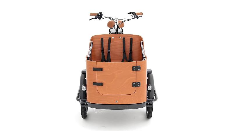 Triporteur électrique Babboe Go-E - grande capacité d'accueil, 7 vitesses, antivol intégré_3