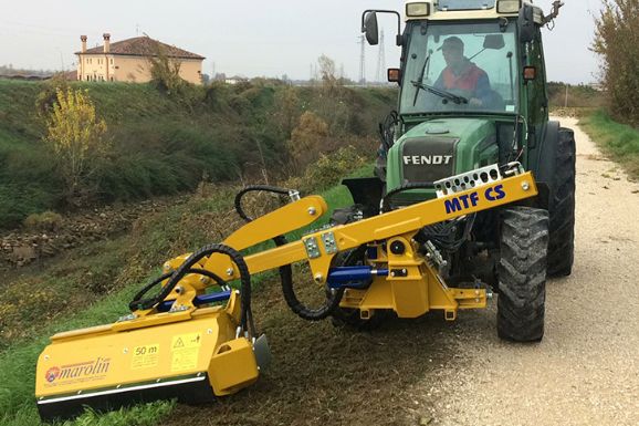 MTF - Broyeur forestier hydraulique Marolin 100 cm avec rotor hélicoïdal et double sens de rotation_3