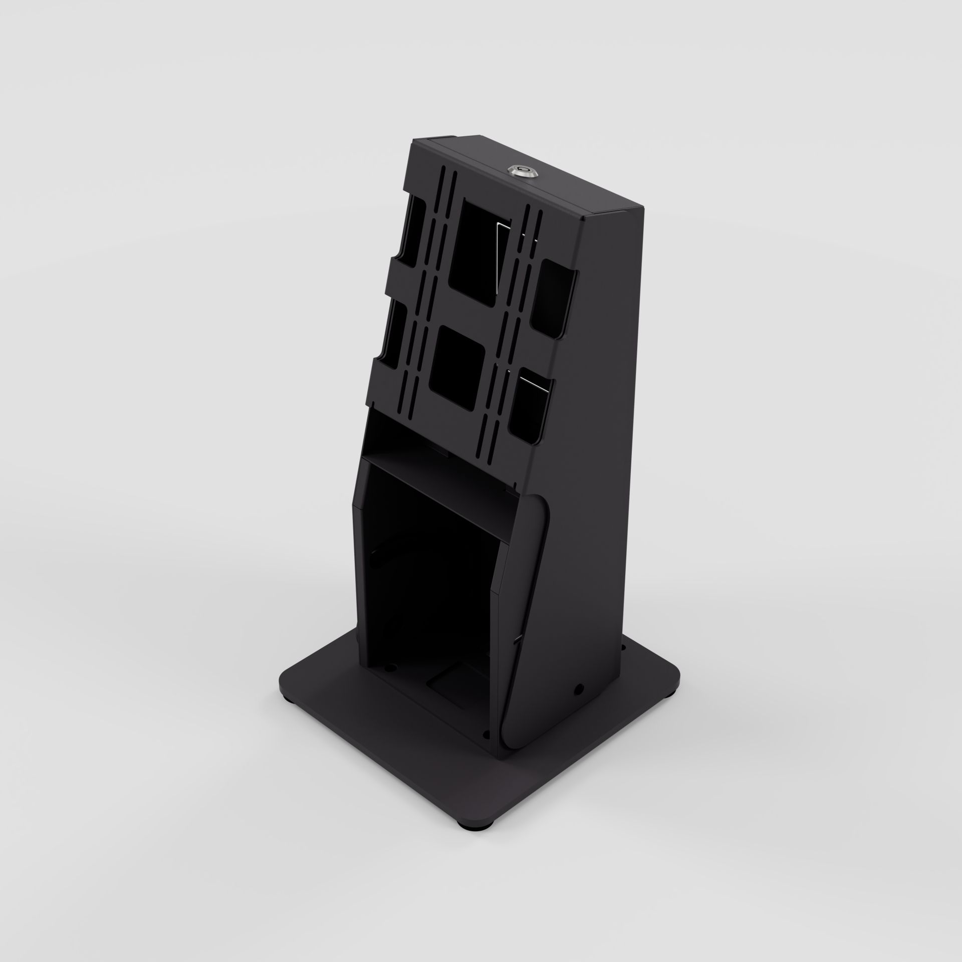 Borne d'encaissement Ready4Pos 27 pouces Android NFC - Comptoir avec écran LED et imprimante thermique intégrée_3