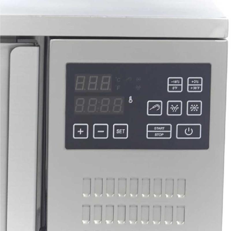 Cellule de refroidissement rapide professionnelle 2 x GN 2/3 et 1 x GN 1/2 | Maxima_3