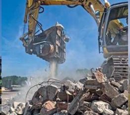 Godet broyeur pour pelles de 16 à 28 T - Idéal béton armé - Capacité 0,80 à 1,04 m³ - Modèle CBE 30_3