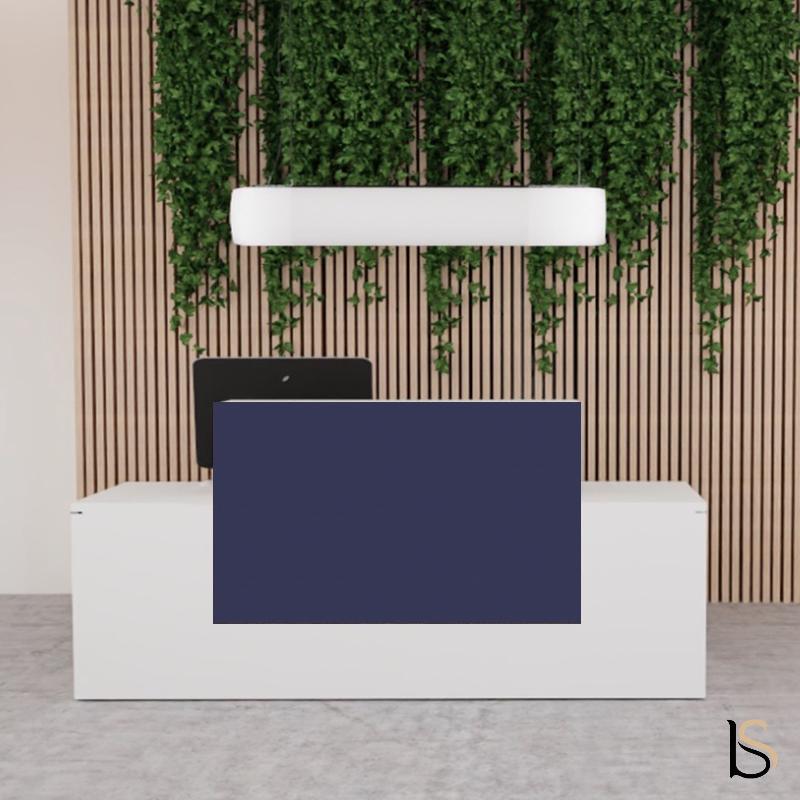 Bureau réception Pano Ofitres avec façade de couleur. - 120, Bleu brillant_4