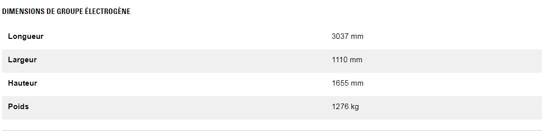 Dg100-2 (triphasé) groupes électrogènes industriel à gaz - caterpillar -  classification gaz naturelle 92 kw à 100 kw_3