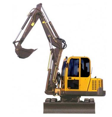 Pelleteuse 7,0 t sur chenilles caoutchouc cabine - pel70c_3