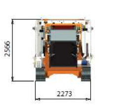 Portafill 5000CT crible scalpeur à 3 sorties et 2 étages
