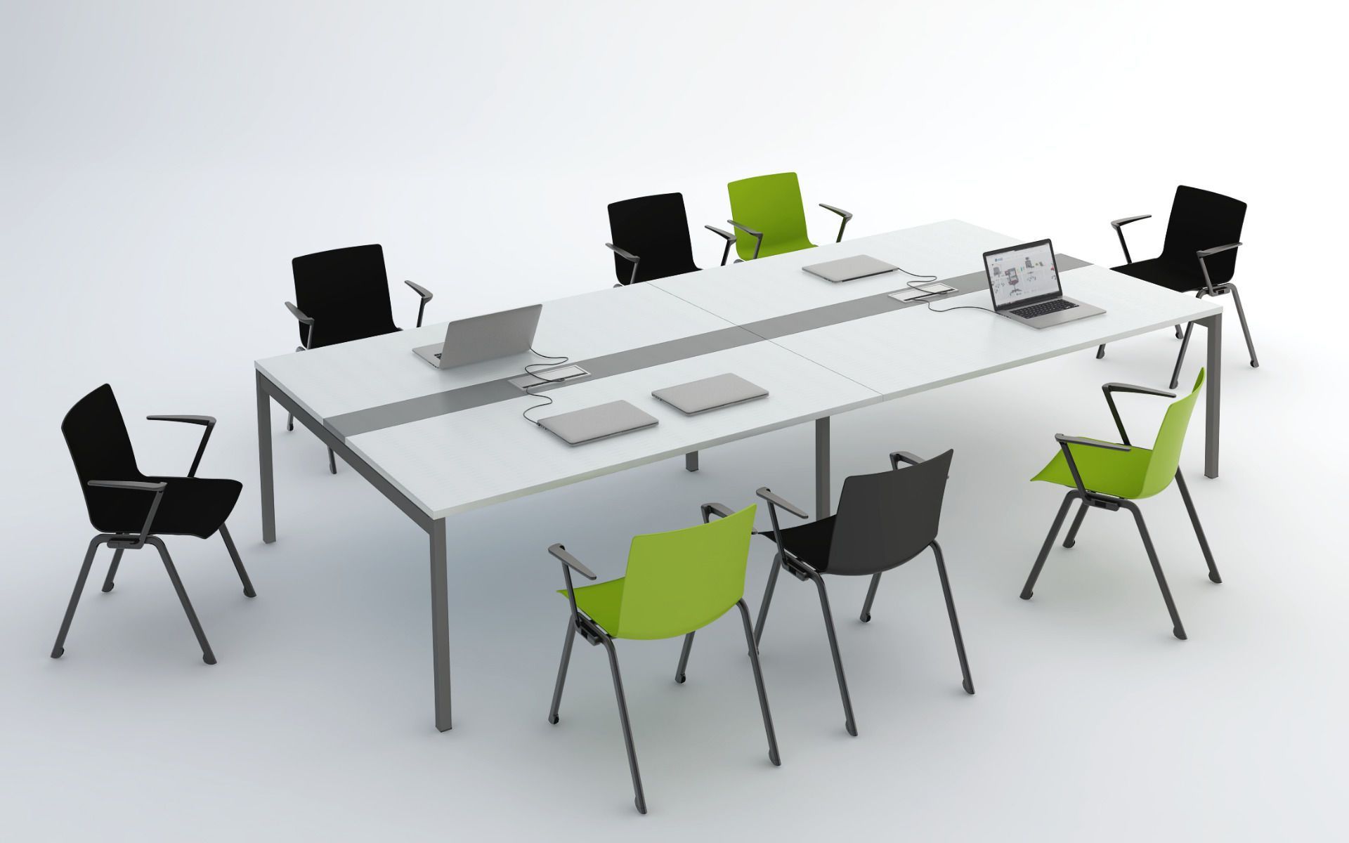 Table de réunion modulaire YOGI - pour salles de réunion, conférence et bureaux - design fonctionnel et modulable_3