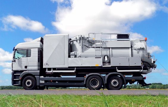 Koks MegaVac Loader - Hydrocureur autonome à moteur Diesel - 13 tonnes à vide, adaptable sur châssis_3