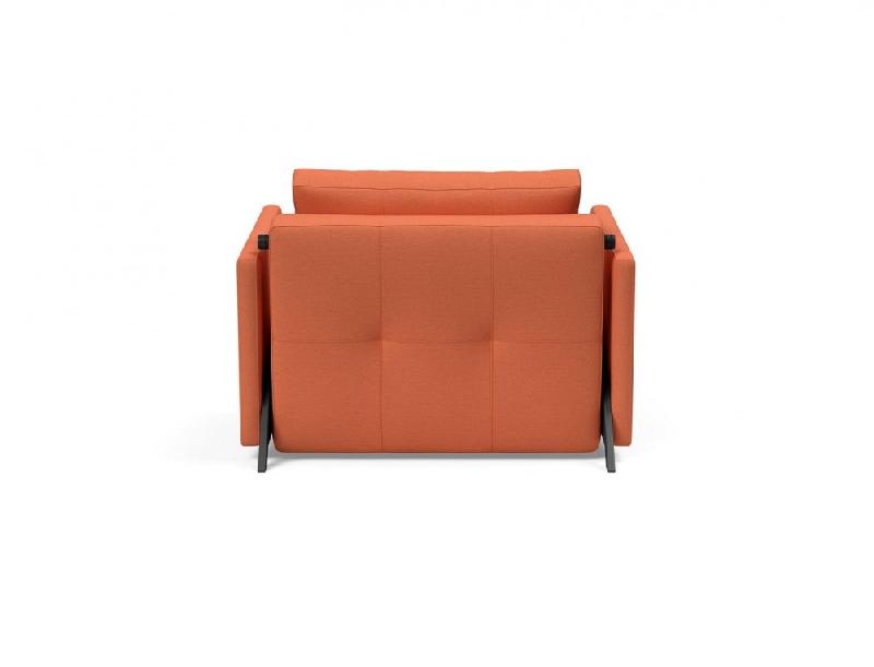 Fauteuil design convertible INNOVATION LIVING - Sofabed Cubed 02 Arms Argus Rust - Lit 200x90 cm_3