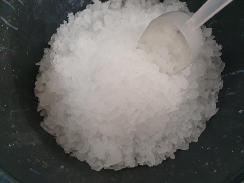 Machine à glaçons en flocons – 85 kg / 24h - Réfrigérateur en acier inoxydable 18/8 avec stockage de 20 kg_3