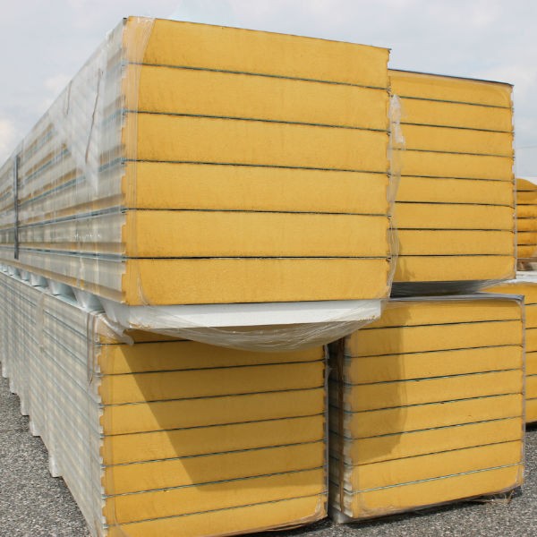 Panneaux sandwich à âme polyuréthane pour bardage - mousse polyuréthane expansée - épaisseur de 30mm à 200mm_3