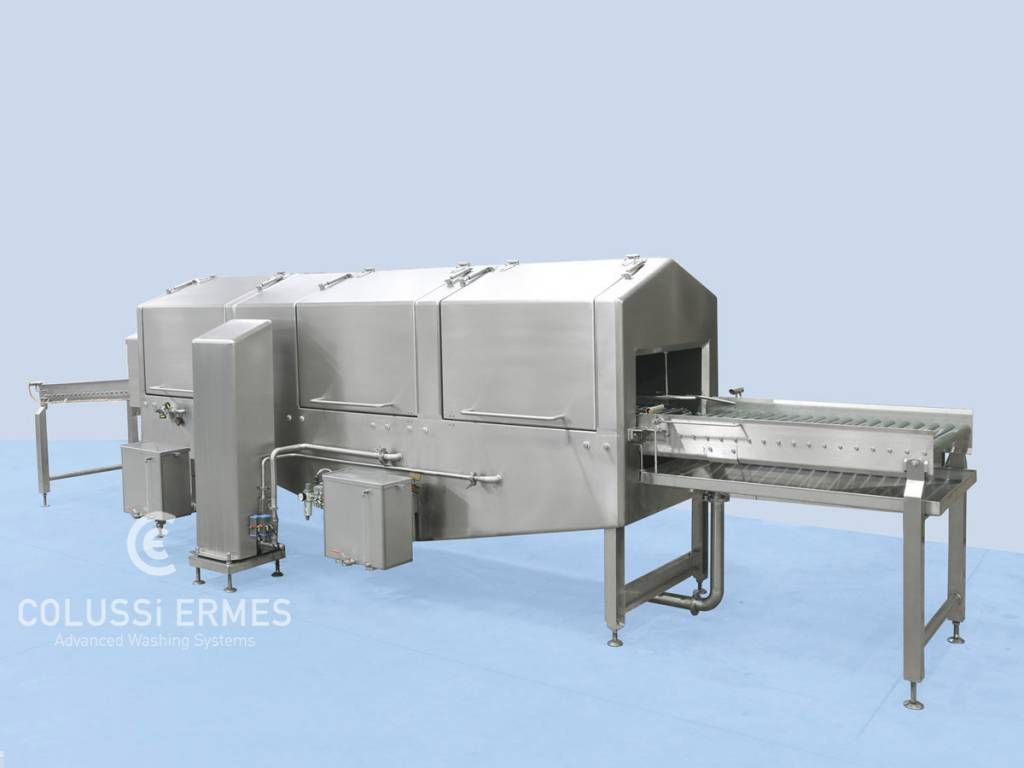 Sanitisation saucissons - laveuses industrielles alimentaires sur mesure - Colussi Ermes_3