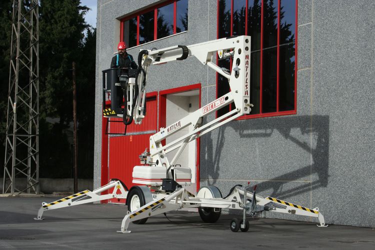 Nacelle tractable parma15t - matilsa - hauteur de travail 15 m_3
