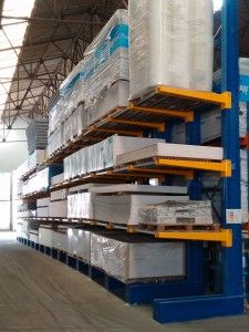 Rayonnage et rack à palette Cantirac - platelage en contreplaqué pour stockage cantilever et plaques techniques_3