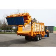 Autochargeuse Bélair avec pesage électronique et roues 500/50/17