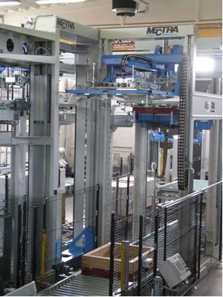 Palettiseur et dépalettiseur pour l'agroalimentaire, la conserverie - MECTRA_3