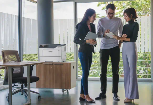 Imprimante recto verso A4 47 ppm Xerox B410, PS3 PCL5e/6, 2 magasins, total 650 feuilles_3