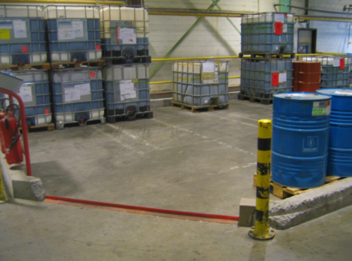 Solution de confinement au sol - Ruissellement / zone de rétention / carénage - CGK 60.2.01EXa_3