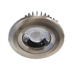 Spot encastré LED 5W - étanche IP54 - design discret - VERA 5W - faisceau 38° - blanc ou nickel brossé_3