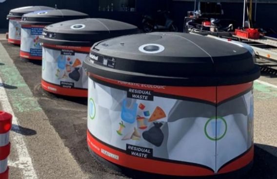 Conteneur à déchets semi-enterré - Z.BIN  polyéthylène  ( de  100ml à 5 m3)_3