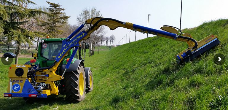 M628TX et M748TX - Broyeur forestier professionnel Marolin - Tête de coupe 125 cm - Série FLEX_3