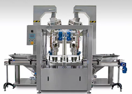 Machine automatique pour le remplissage et la fermeture des flacons et des pots de petites contenance - 1000 à 6000flacons /h -MICROBLOC_3