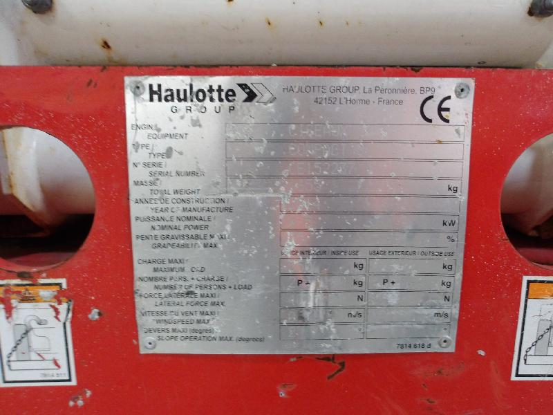 Nacelle ciseaux HAULOTTE compact 8 occasion_3