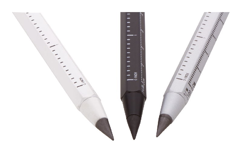 Stylo sans encre longue durée - aluminium recyclé - stylet tactile et pointe en alliage métallique_3