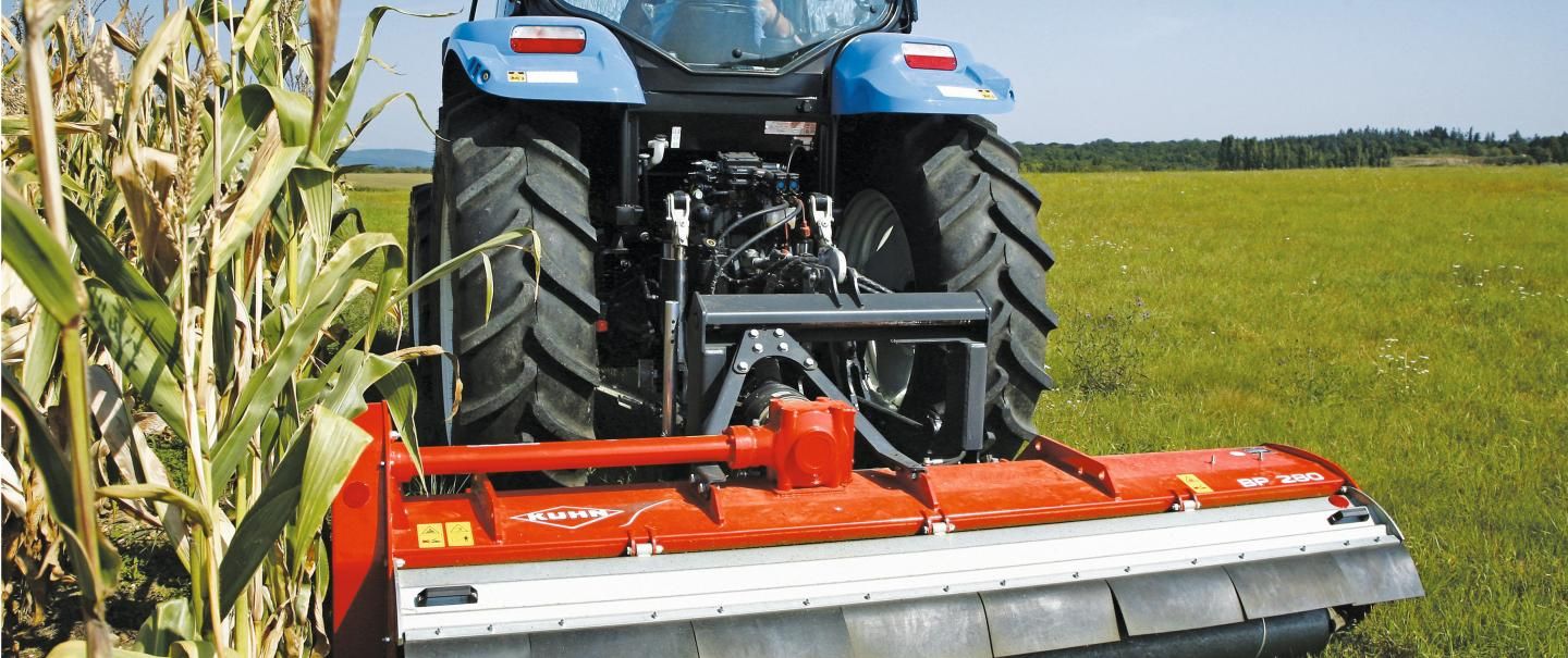 Broyeur forestier BP-BPR 100 - Kuhn - 2,10 m à 3,03 m - polyvalent et déport hydraulique_3