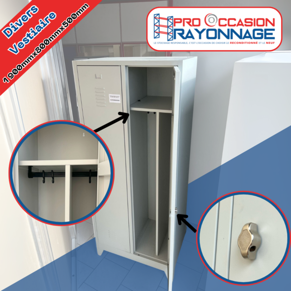 Casiers pour vestiaire en bloc de 2_3