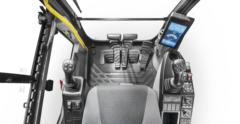 Pelle Volvo EC160E avec capacité de levage de 4 880 kg