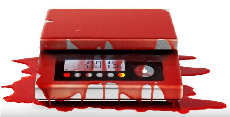 Balance professionnelle étanche de précision en inox de 15 kg_3