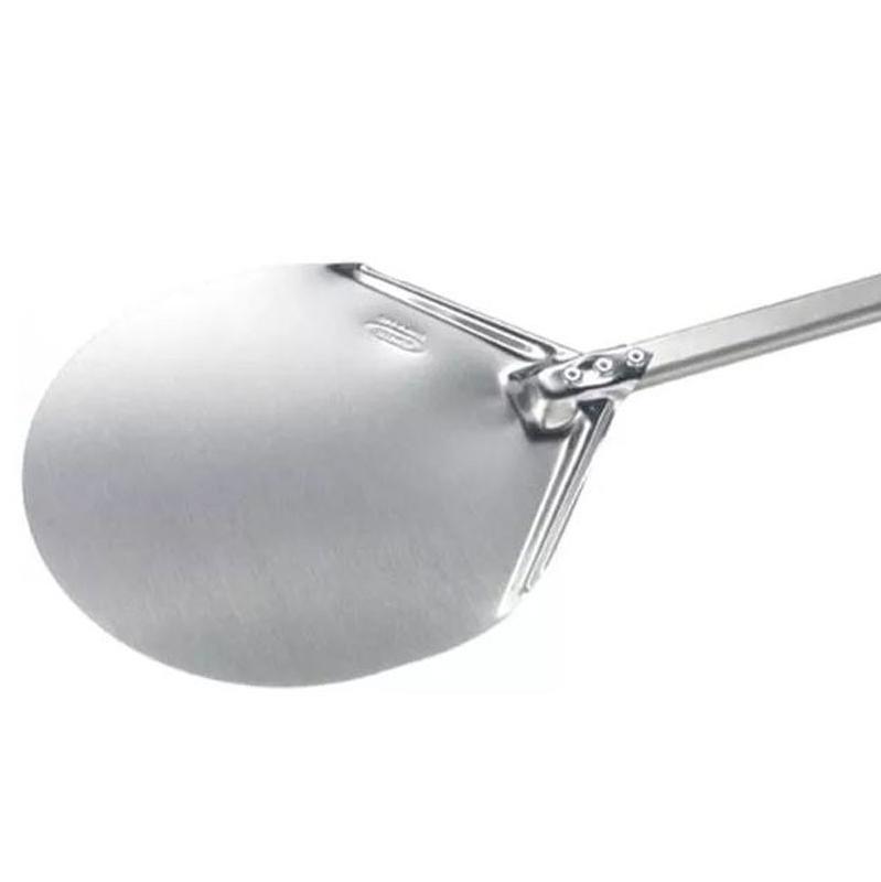 Petite pelle à pizza ronde acier Ø 29 - Manche 75 cm - Gamme Amica | GI.METAL_3