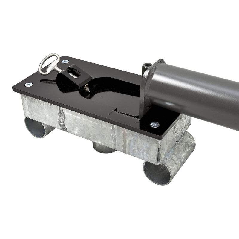 Potelet rabattable solibloc inox brossé ref : 206398.Gpro_3