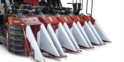 Récolteuse Case IH adaptée aux grandes exploitations de coton