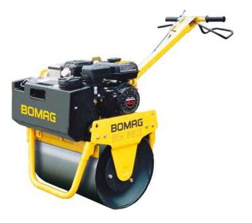 Rouleau BW 55 E Bomag Honda 2.2 Kw pour frais d'exploitation réduits