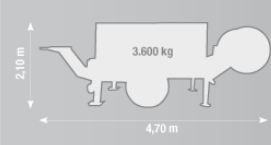 Vm 12000 DC - Treuil hydraulique pour pose de câbles souterrains et tirage jusqu'à 12500 daN - Volta_3