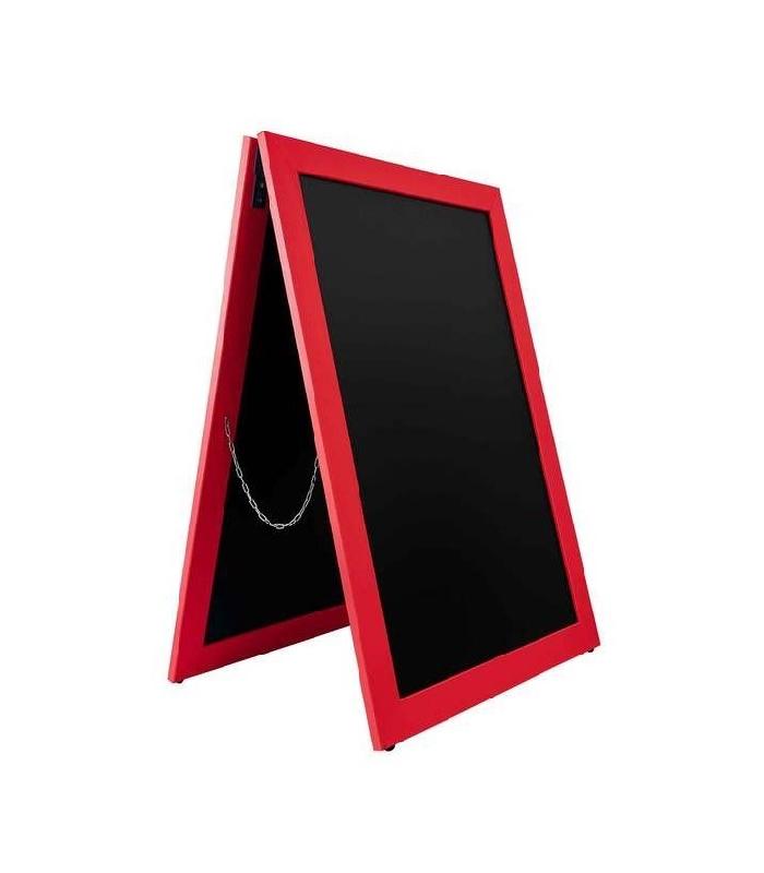 Panneau trottoir large - Dimension 1090 x 730 mm - Cadre bois PEFC - 6 coloris au choix - Utilisation intérieure et extérieure_3