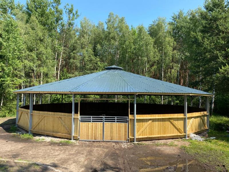 Rond de Longe Bois & Galva - Modulable et Déplaçable - ROND006 - Acier Galvanisé et Bois Pins Autoclave_3