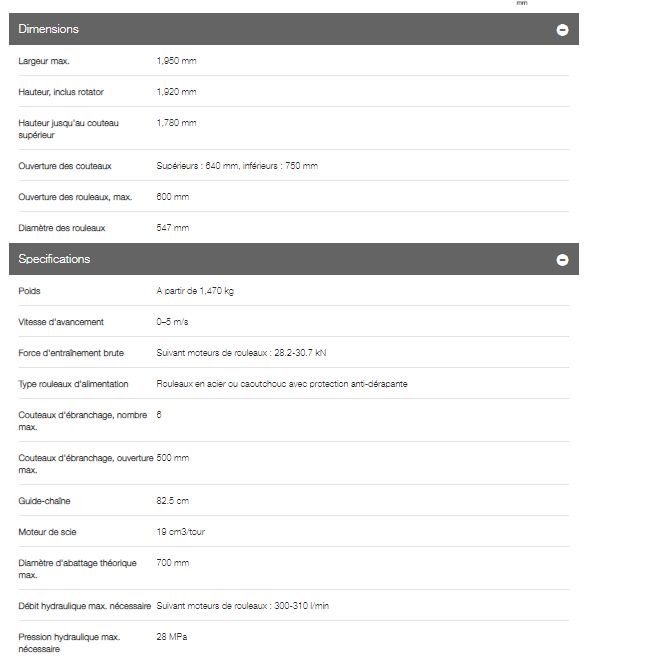 370.2 - tête d'abattage - komatsu - largeur max.1,950 mm_3