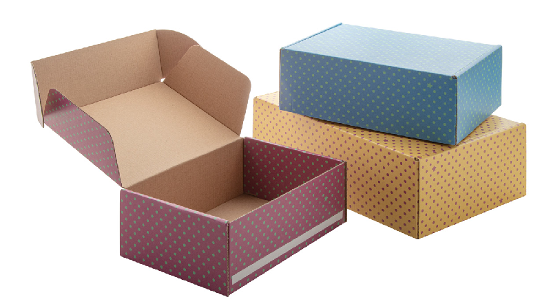 Boîte postale en carton ondulé - impression quadri sur mesure - bande auto-scellante - minimum 50 pièces_3