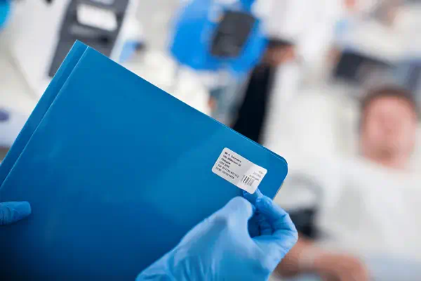 Brother BDE-1J026051-102 étiquette à  imprimer Blanc Imprimante d'étiquette adhésive_3