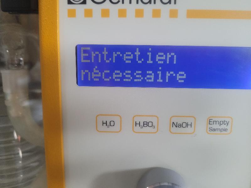 Distillateur avec titration automatique Vapodest 45S_3