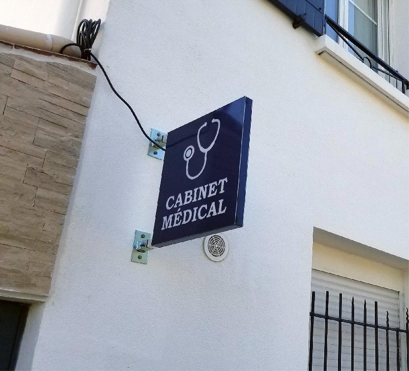 Enseigne drapeau en Dibond carré/rectangle_3